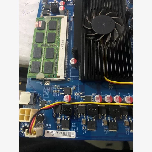 非实价议价议价拆机千兆6网口D525主板 ITX-WASLAN-P2 ros维盟D52