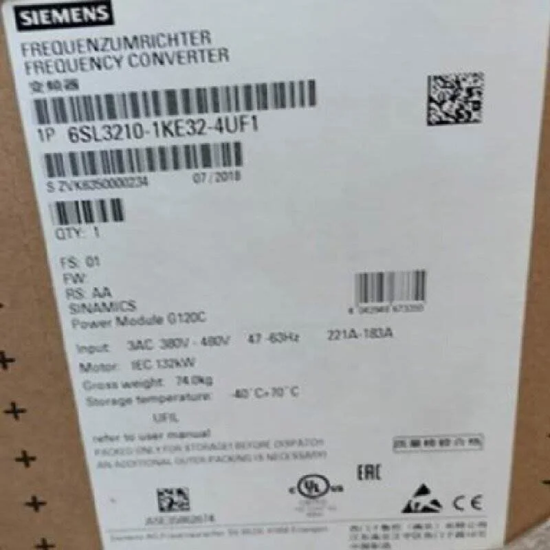 非实价议价议价6SL3210-1KE32-4UF1G120C变频器132kW功率6SL32101