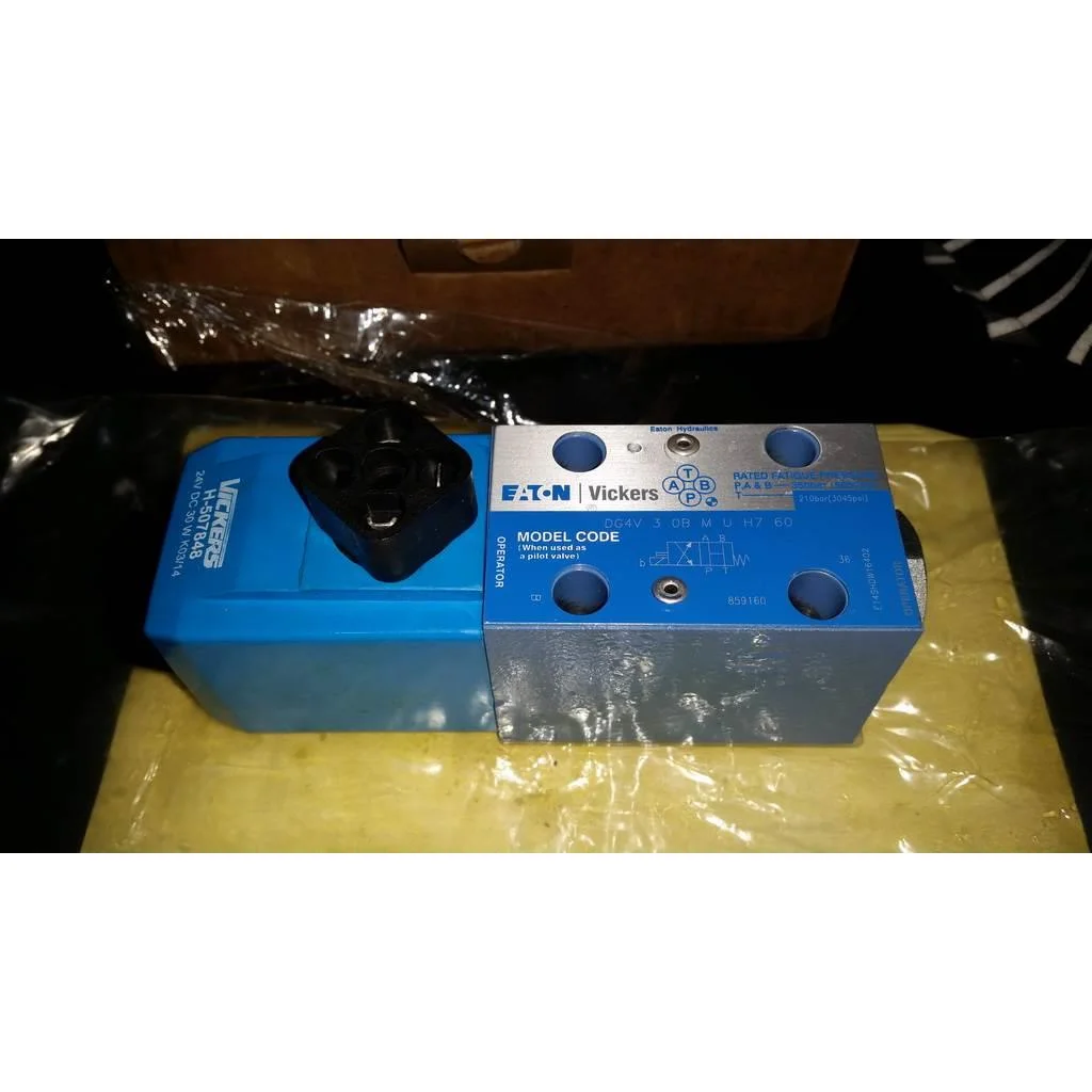 非实价议价议价VICKERS 电磁换向阀 859160 DG4V-3-0B-M-U-H7-60