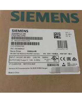 非实价议价议价6SL3210-5FB10-2UF0 V90伺服驱动器0.2KW 6SL321O-