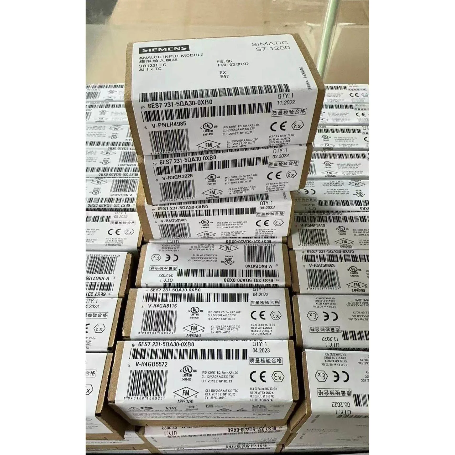 非实价议价议价6ES7231-5QA30-0XB0热电偶信号板模块6ES7 231-5QA