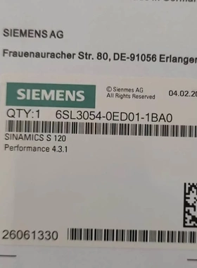 非实价议价议价原装正品S120伺服内存卡6SL3054-0ED00-0EE01-EF-1