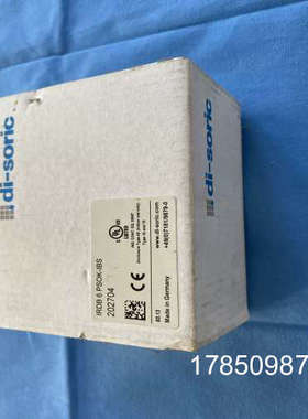 议价DI-SORIC德硕瑞环形感测器接近开关IRDB 6 PSOK-IBS光电开关