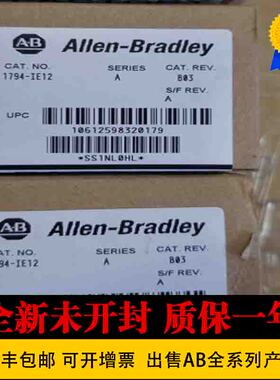 非实价议价议价美国罗克韦尔1791-IOBW 24V DC模块64-P:32入槽 32