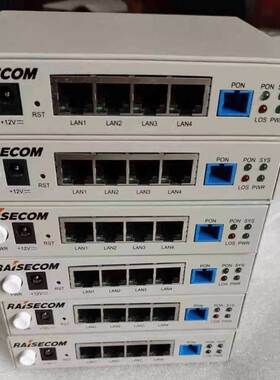 议价议价二手RAISECOM ISCOM5104G-GP-HB GPON ONU 4口光议价议价
