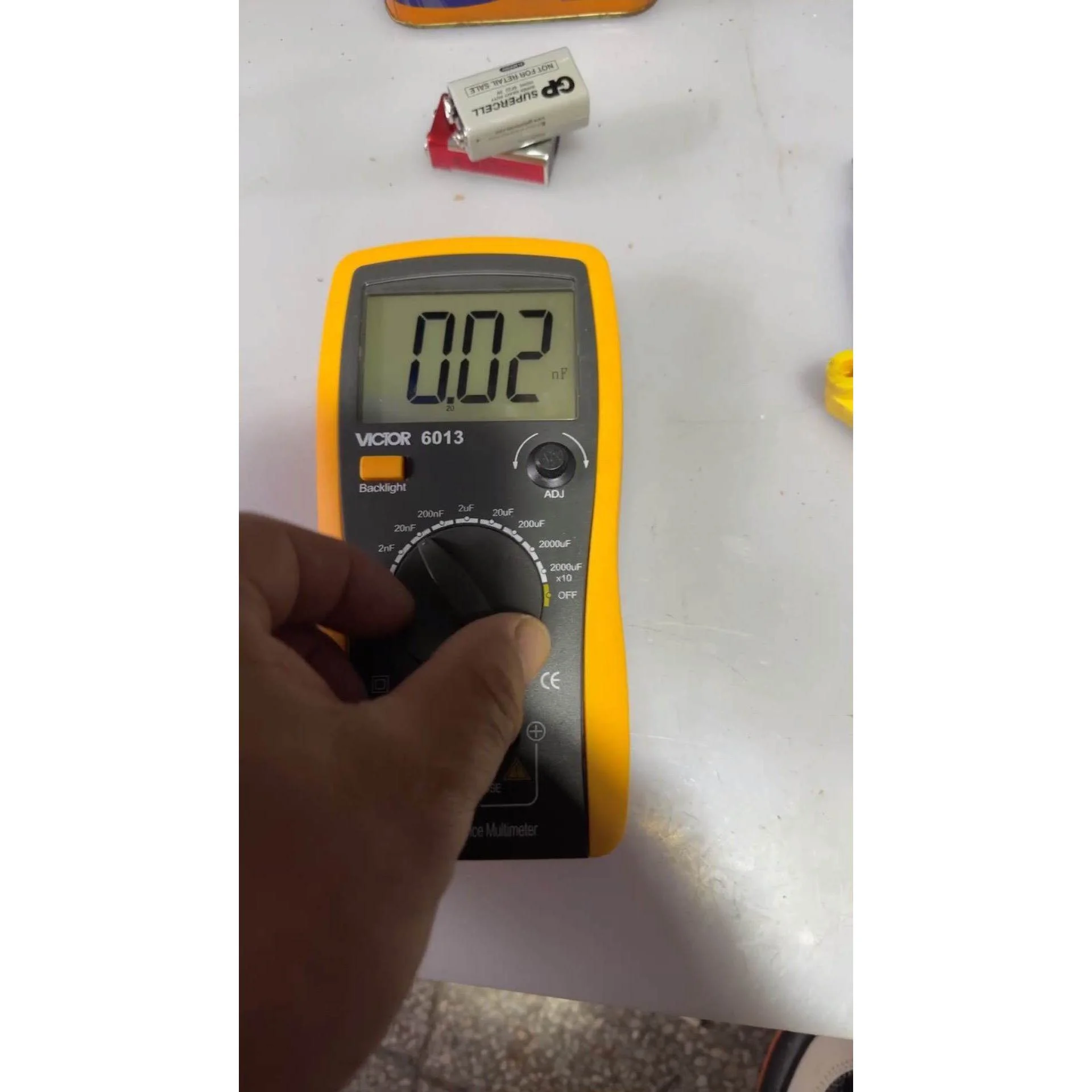 非实价议价议价胜利电感电容表数字高精度手持VC6013电容万用表非