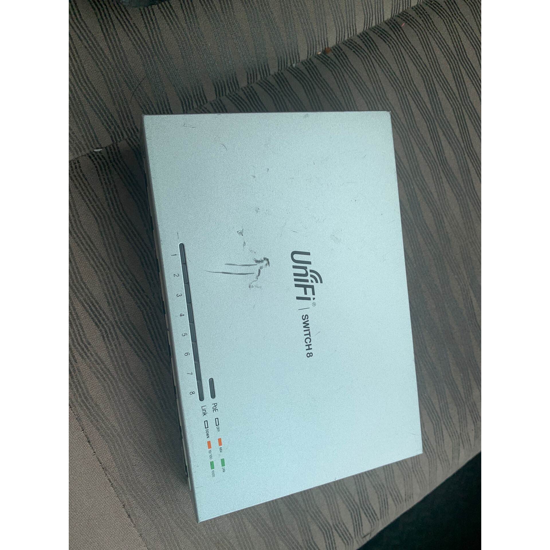 非实价议价议价(议价）UBNT UniFi Switch US-8 8口 千兆网管非实