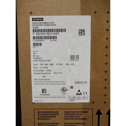 非实价议价议价G120C一体式37KW变频器6SL3210-1KE27-0UF1/OUF1非