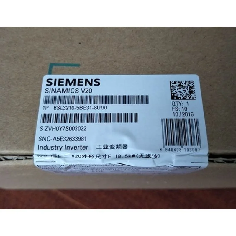 非实价议价议价6SL3210-5BE31-8UV0/8UVO V20三相变频器18.5KW 6S