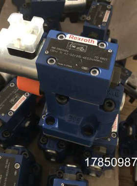 议价Rexroth力士乐DBW10A2-52/315-6EG24N9K4订货号R900926054溢