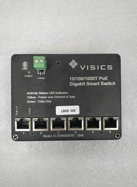 非实价议价议价 ELSW06025VIS-25W 视觉网络交换机 原装拆机件非