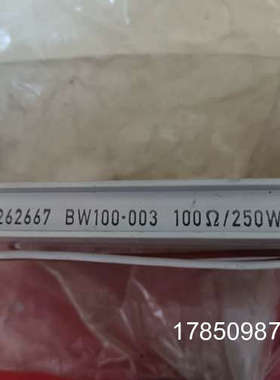 议价SEW 08262667 BW100-003 100Ω/250W议价