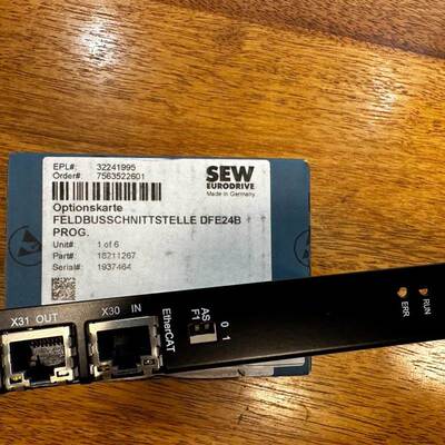 非实价议价议价DFE24B 全新赛威SEW变频器,以太网通讯模块,全新原