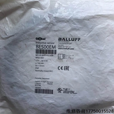 非实价议价议价德国巴鲁夫BALLUFF【传感器 BES00EM】BES M【议价