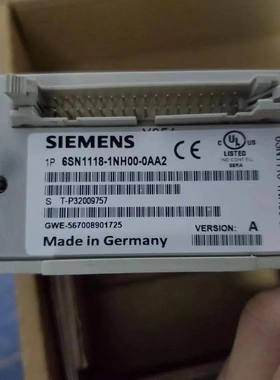 非实价议价议价全新611-D伺服控制轴卡6SN1118-1NH00-1NK-1NJ01-0