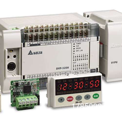 议价台达PLC工业总线模块与具有左侧扩展功能主机配套 DVP12-SL议