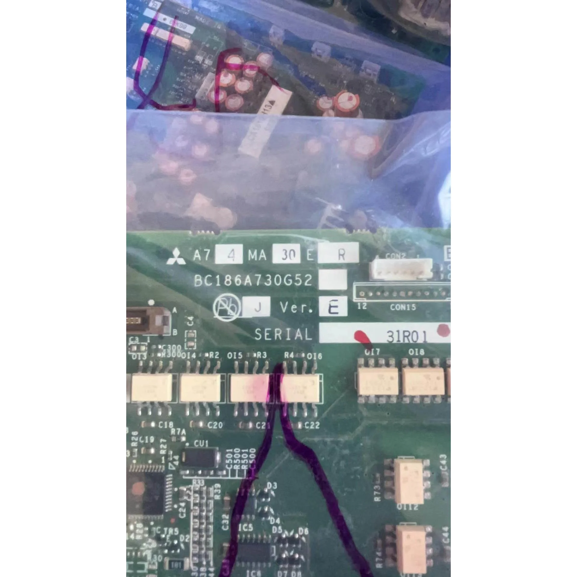 非实价议价议价二手A74MA30E BC186A730G52三菱变频器A740-30K电