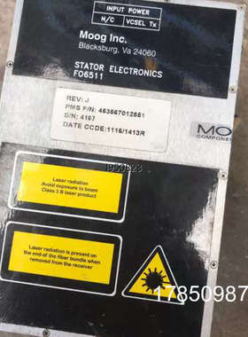 议价FO6511  穆格MOOG的，原厂标在，实物拍摄【】议价