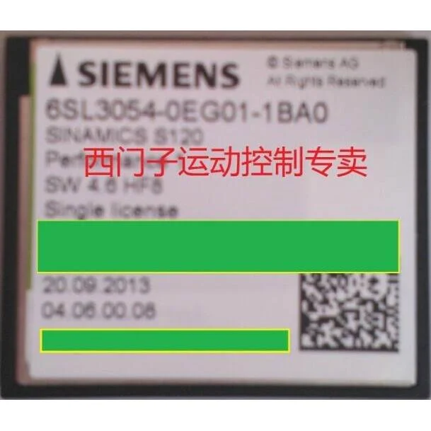 非实价议价议价全新原装正品西门子S120 CF卡 6SL3054-0EG01-1BA0