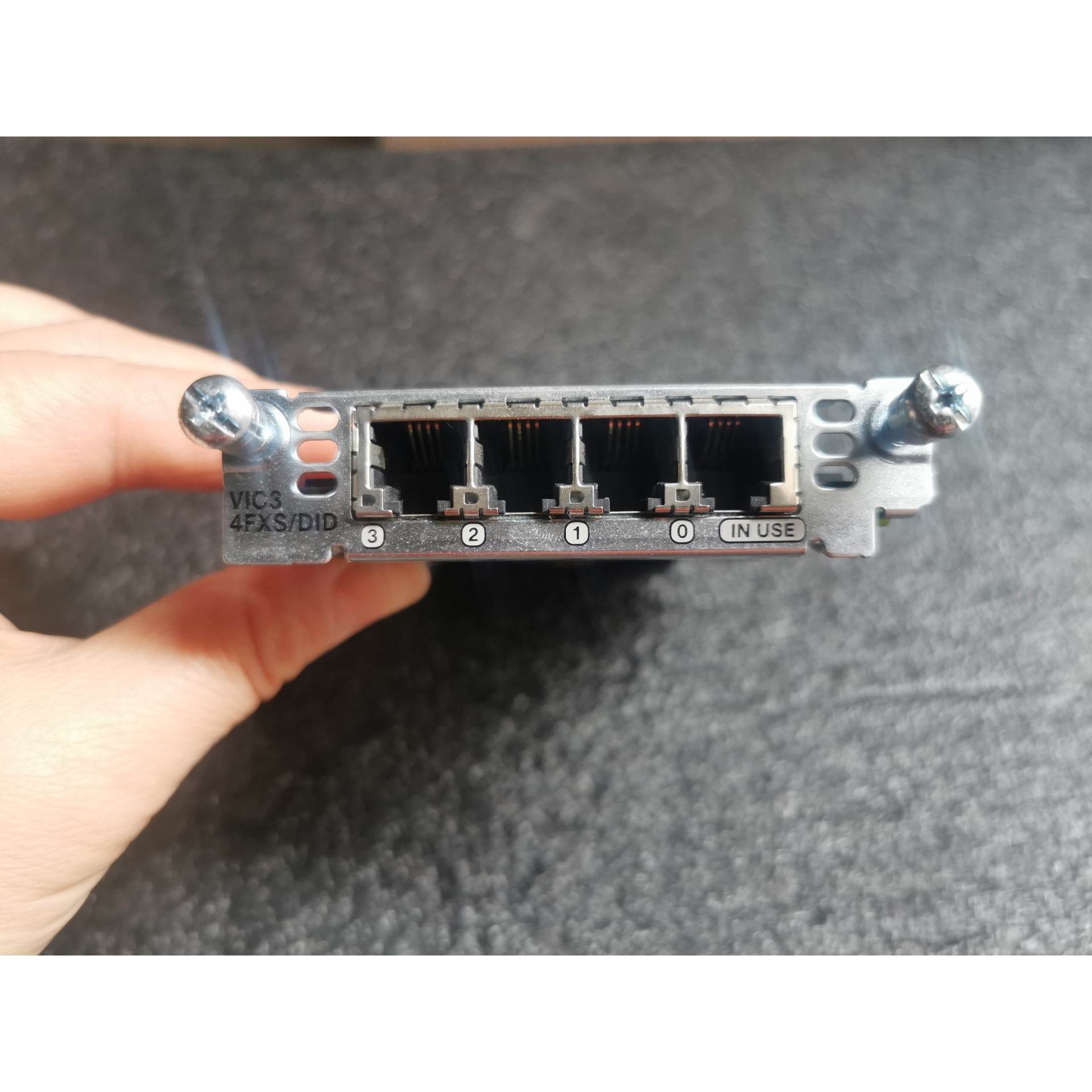 非实价议价议价(议价)思科CIsco VIC3-4FXS/DID 语音模块 用于非