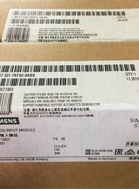 非实价议价议价S7-300SM331PLC331模拟量模块6ES7331-7KF02-0AB0/