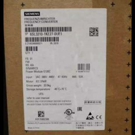 非实价议价议价G120C一体式变频器37千瓦6SL3210-1KE27-0UF1/OUF1
