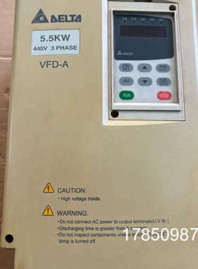 议价台达变频器VFD055A43B 5.5KW 380V议价