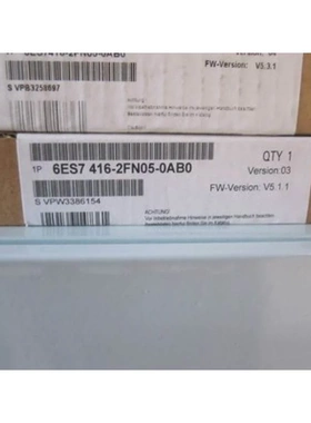 非实价议价议价6ES7416-2FN05/2FNO5-0AB0/OABOS7-400CPU416F-2中