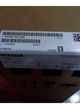 非实价议价议价6SL3120-1TE31-3AA3S120单电机模块6SL31201TE313A