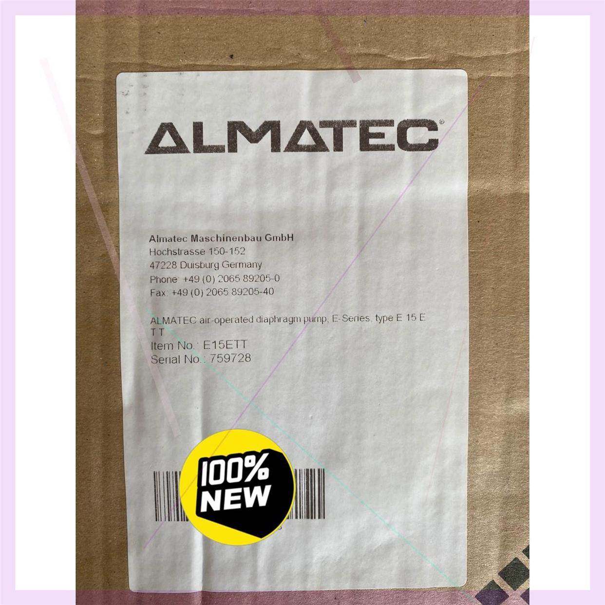 非实价议价议价德国进口阿玛迪克Almatec隔膜泵E15ETT非实价议价