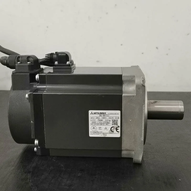非实价议价议价三菱伺服电机HG-KR73J成色如图750W，功能包好，成