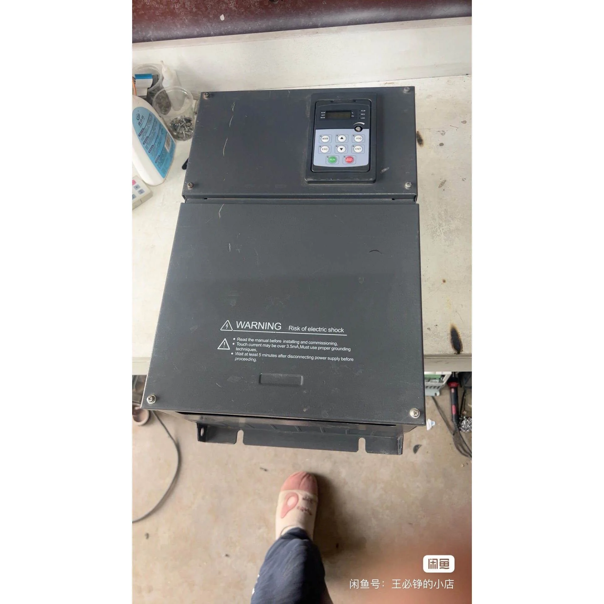 非实价议价议价上海奇电变频器九成新QD6000-30RG/37RP-T4，非实