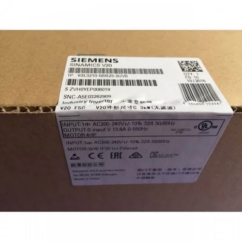 非实价议价议价6SL3210-5BB23-0UV0/OUVOV20变频器 3kW 6SL32105B