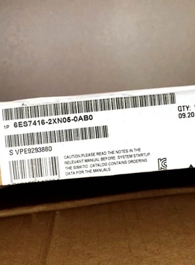 非实价议价议价6ES74162XN050AB0CPU416-2中央处理器6ES7416-2XN0