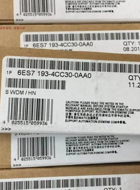 非实价议价议价原装6ES7193-4CC30-0AA0ET200S 终端模块6ES71934C