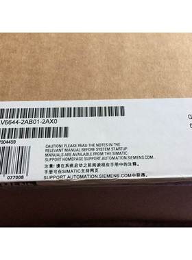 非实价议价议价6AV66442AB012AX0MP377p触摸屏6AV6644-2AB01-2AX0