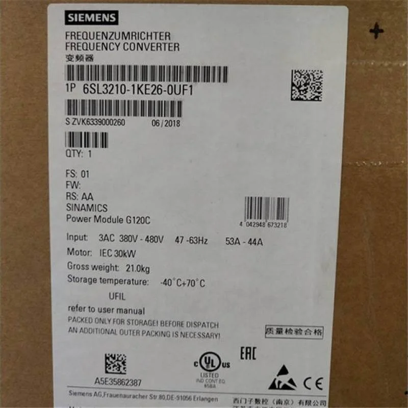 非实价议价议价G120C一体式30KW变频器6SL3210-1KE26-0UF1/OUF1非