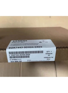 非实价议价议价6GK7443-5DX04-0XE0西门子全新原装CPU模块6GK7443