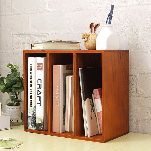 桌上简易复古书架价廉物美