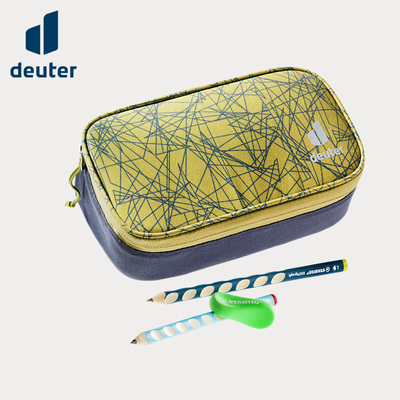 德国多特deuter进口大容量笔袋PencilCase中小学生多色分层铅笔盒