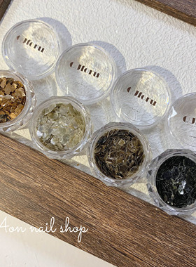 AONNAIL日式金属云母片矿石片天然古铜片碎片新款美甲饰品亮片