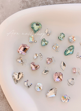 AONNAIL限定系列K9小猴子多巴胺美甲同款施家同款立体彩钻