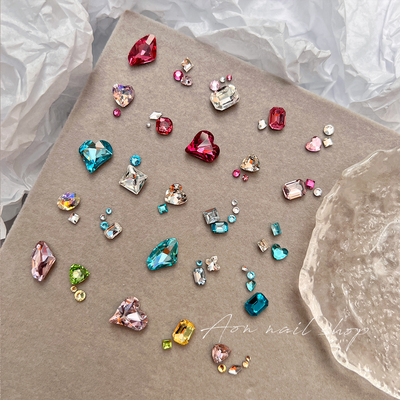 QJforu美甲组合钻小猴子同款K9