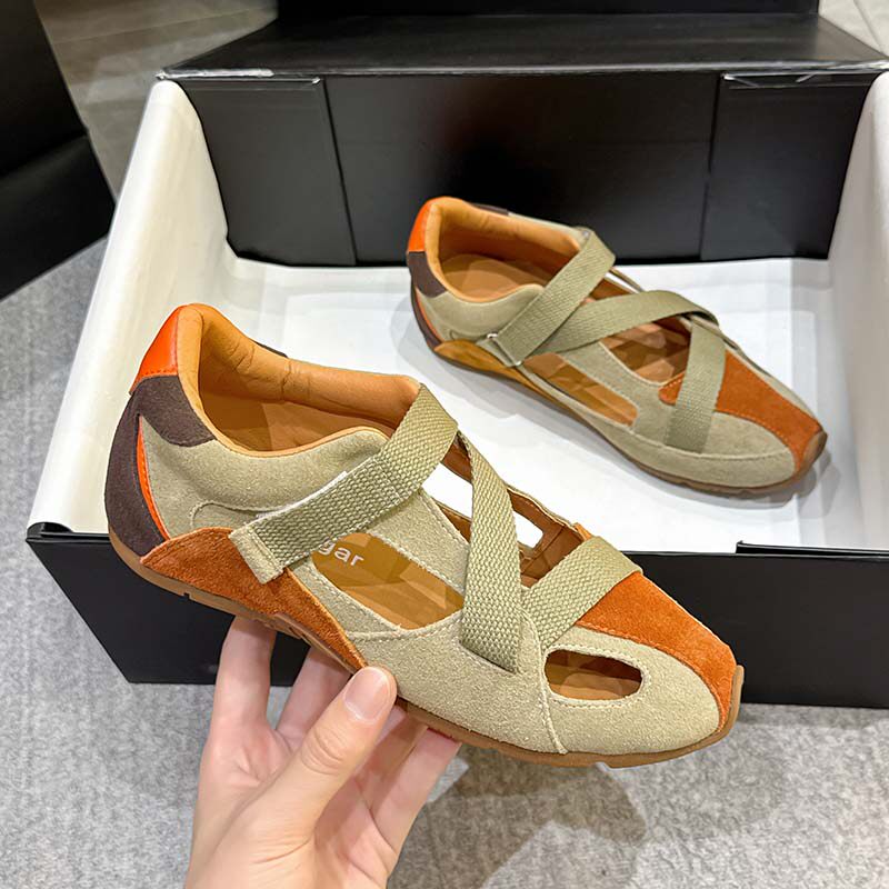 网红镂空德训鞋女2025新款百德训鞋