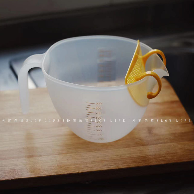 朴简杂货 带引流口打蛋盆带刻度烘焙搅拌碗淘米盆果蔬沥水盆8551,餐饮具,碗,淘宝优惠券,粉丝福利购,淘宝优惠卷