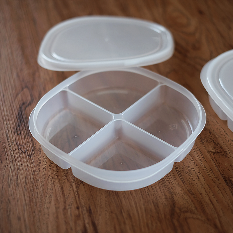 日式食品级肉类分格保鲜盒