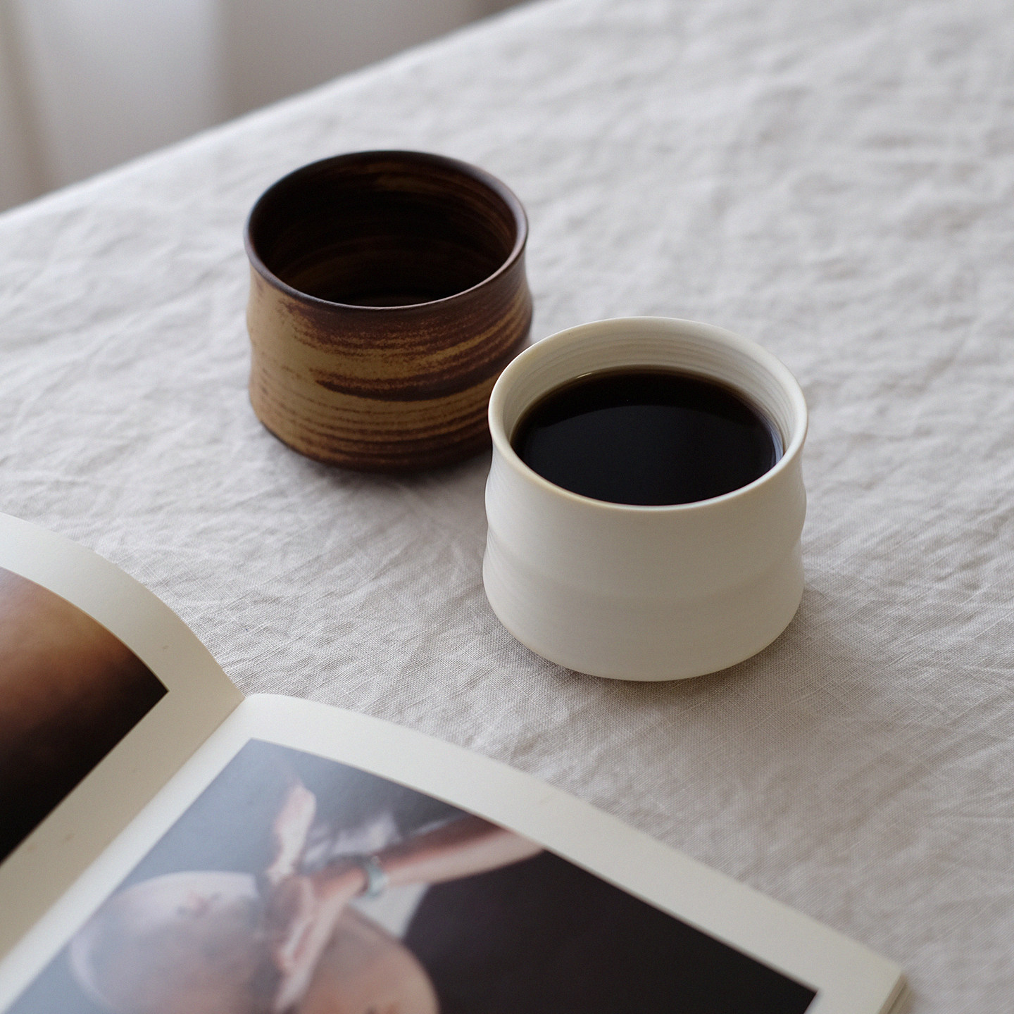 朴简杂货  复古粗陶窑变手握杯咖啡拉花杯拿铁杯小众茶杯水杯子,餐饮具,茶杯,淘宝优惠券,粉丝福利购,淘宝优惠卷