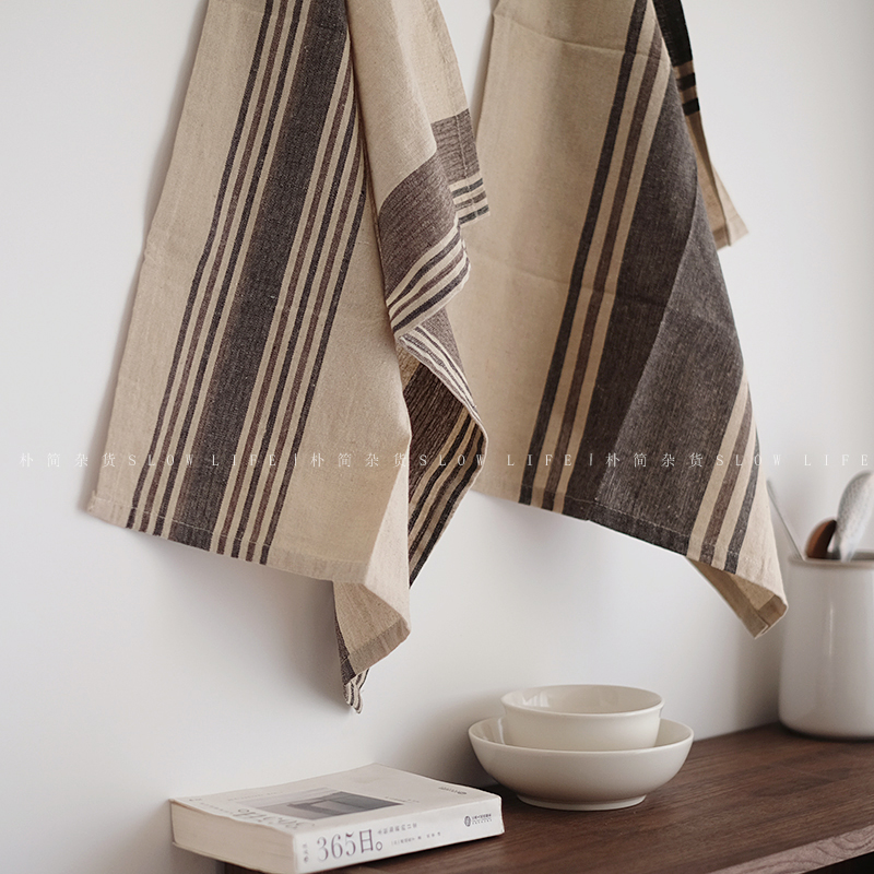 乡村复古厨房布艺餐巾