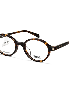 帕莎眼镜2025年新款miu系书呆子玳瑁小熊框镜架可配高度数PA71084