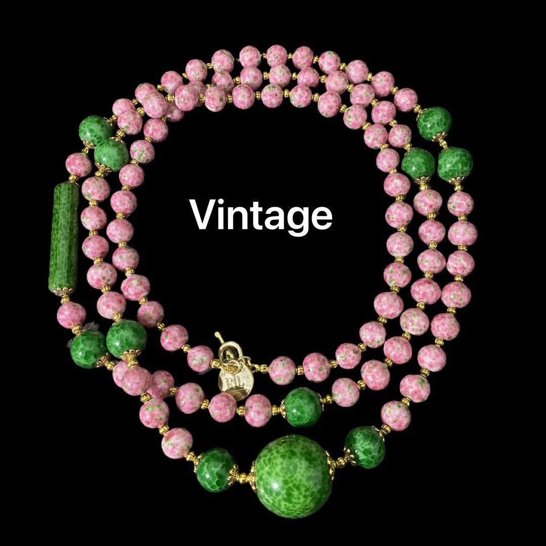 【蜜南】中古vintage老料项链